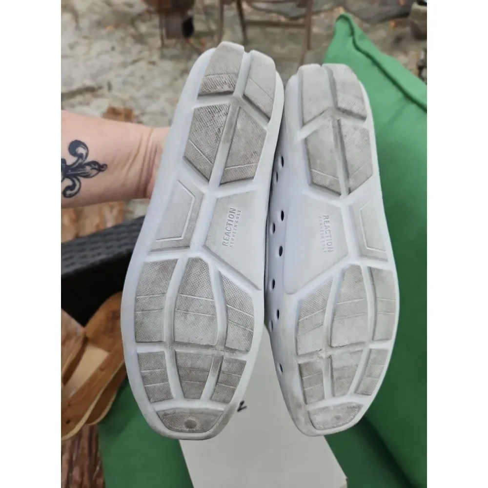 Kenneth Cole Reaction Slip-On Rubber Dress Shoes WATERPROOF Size 9‎